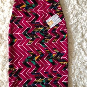 LulaRoe Cassie Skirt XS NWT
